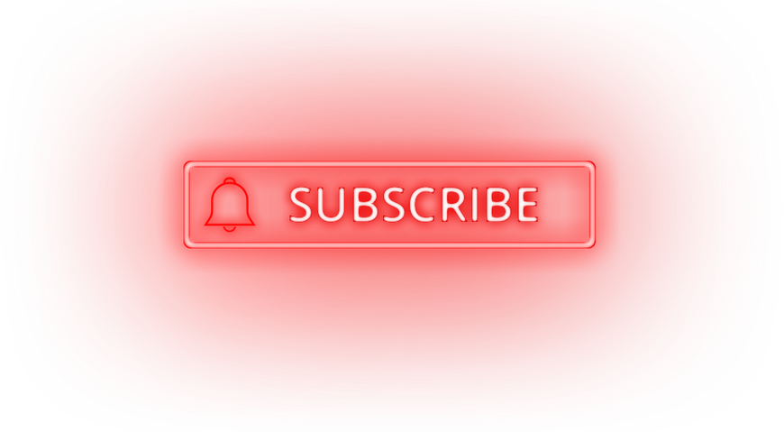 Neon Subscribe Button